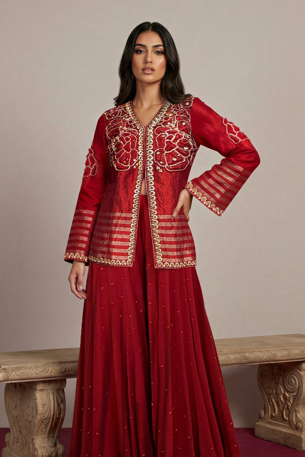 MISS SCARLET - Jacket Set