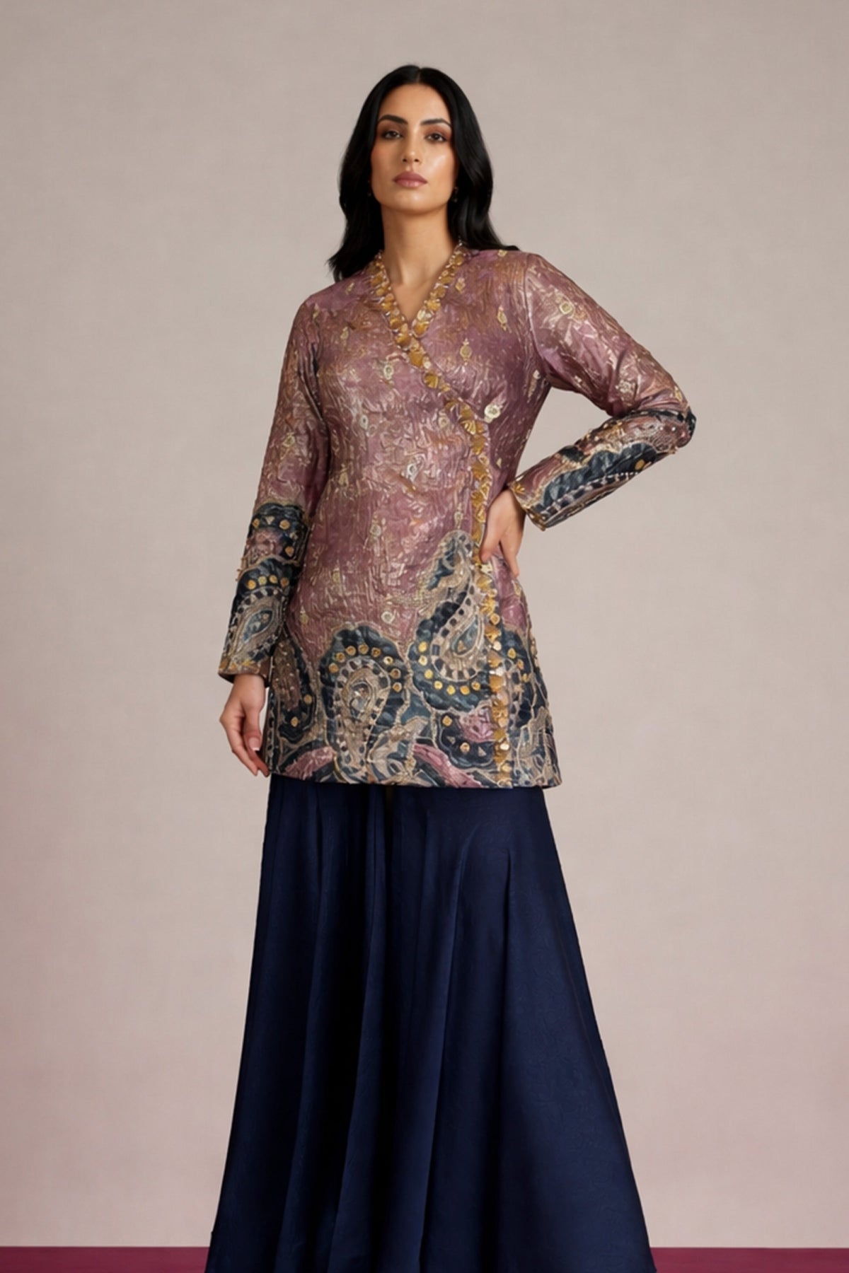 The Pink Gazette - Kurta Set