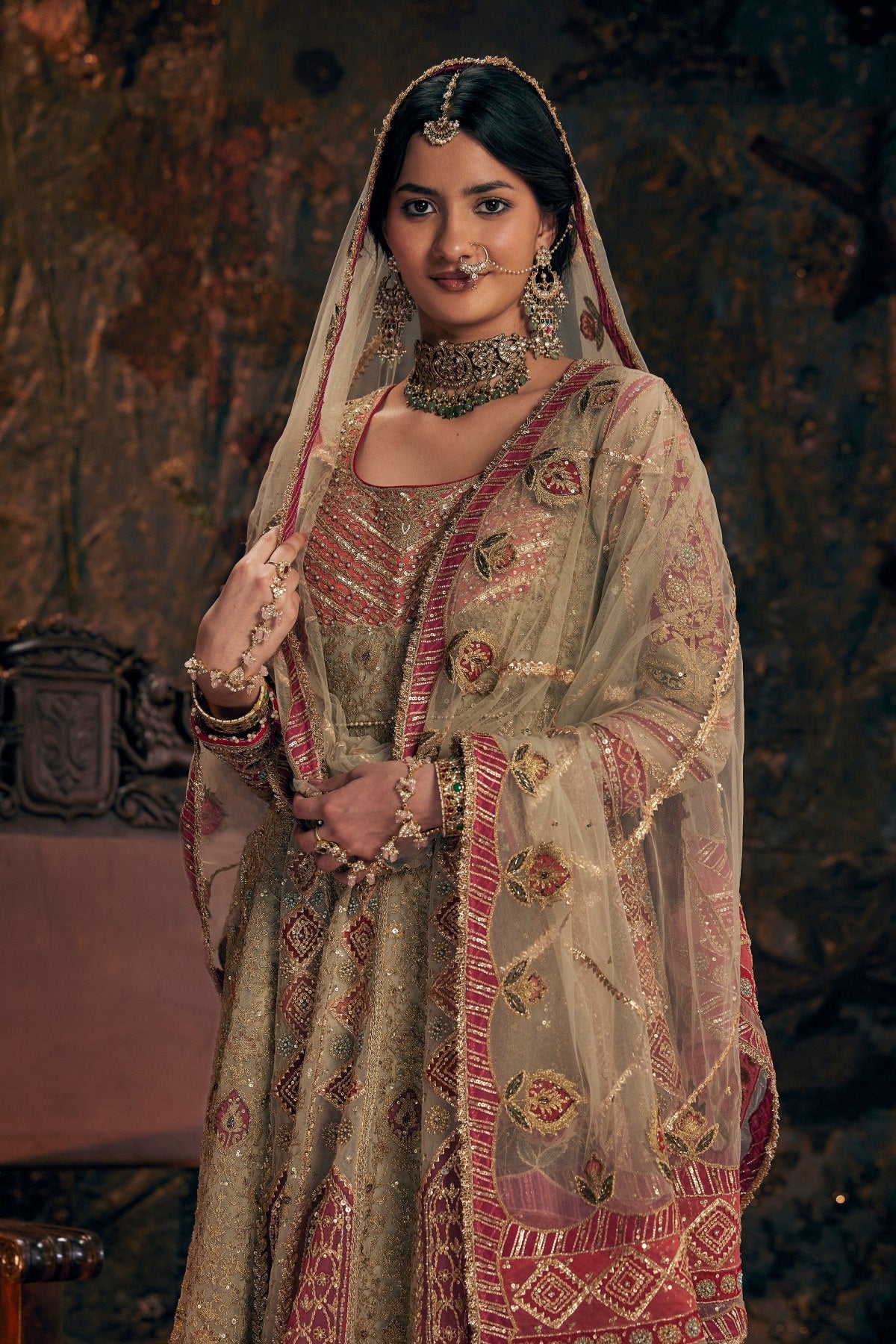 Pistachio Green Kalidar Set