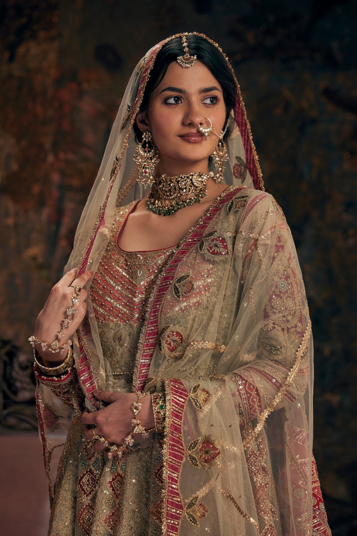 Pistachio Green Kalidar Set
