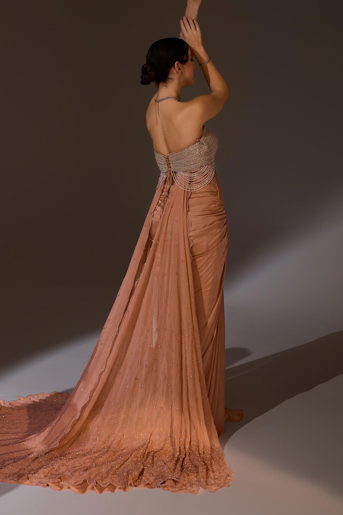 Qulara Drape Lahenga