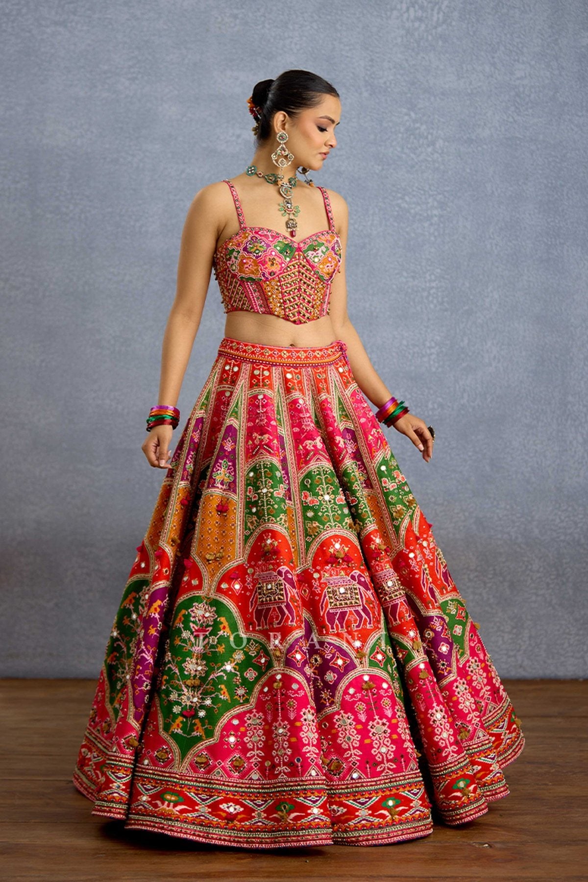 Rangili Dhruvi Drashti Lehenga Set
