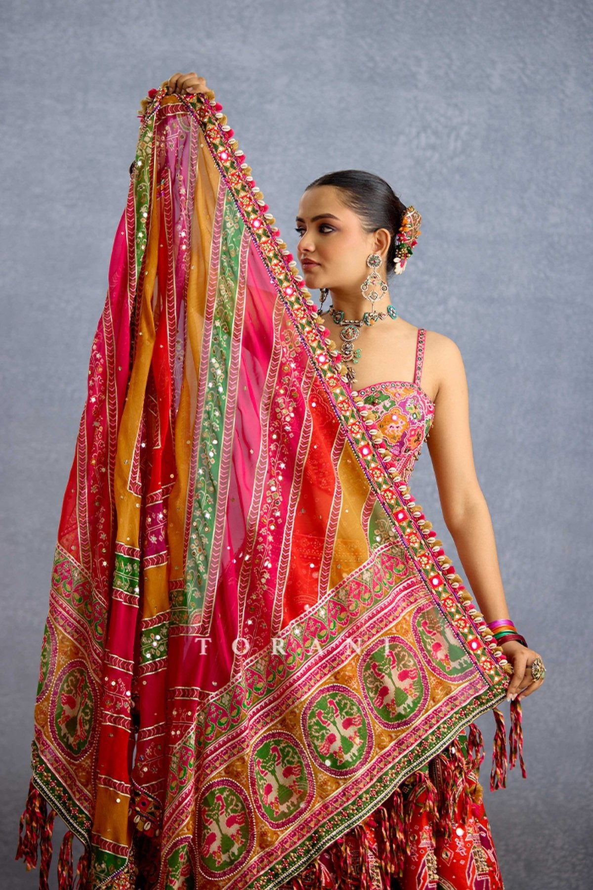 Rangili Dhruvi Drashti Lehenga Set