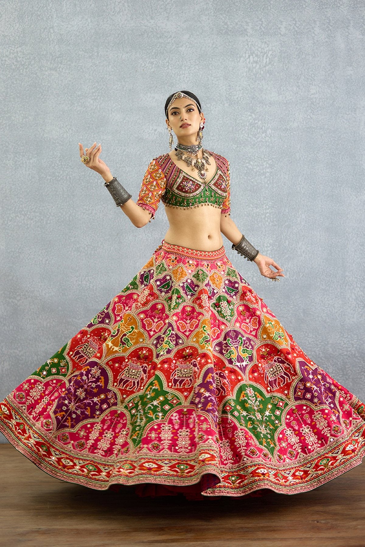 Rangili Dhruvi Lehenga Set