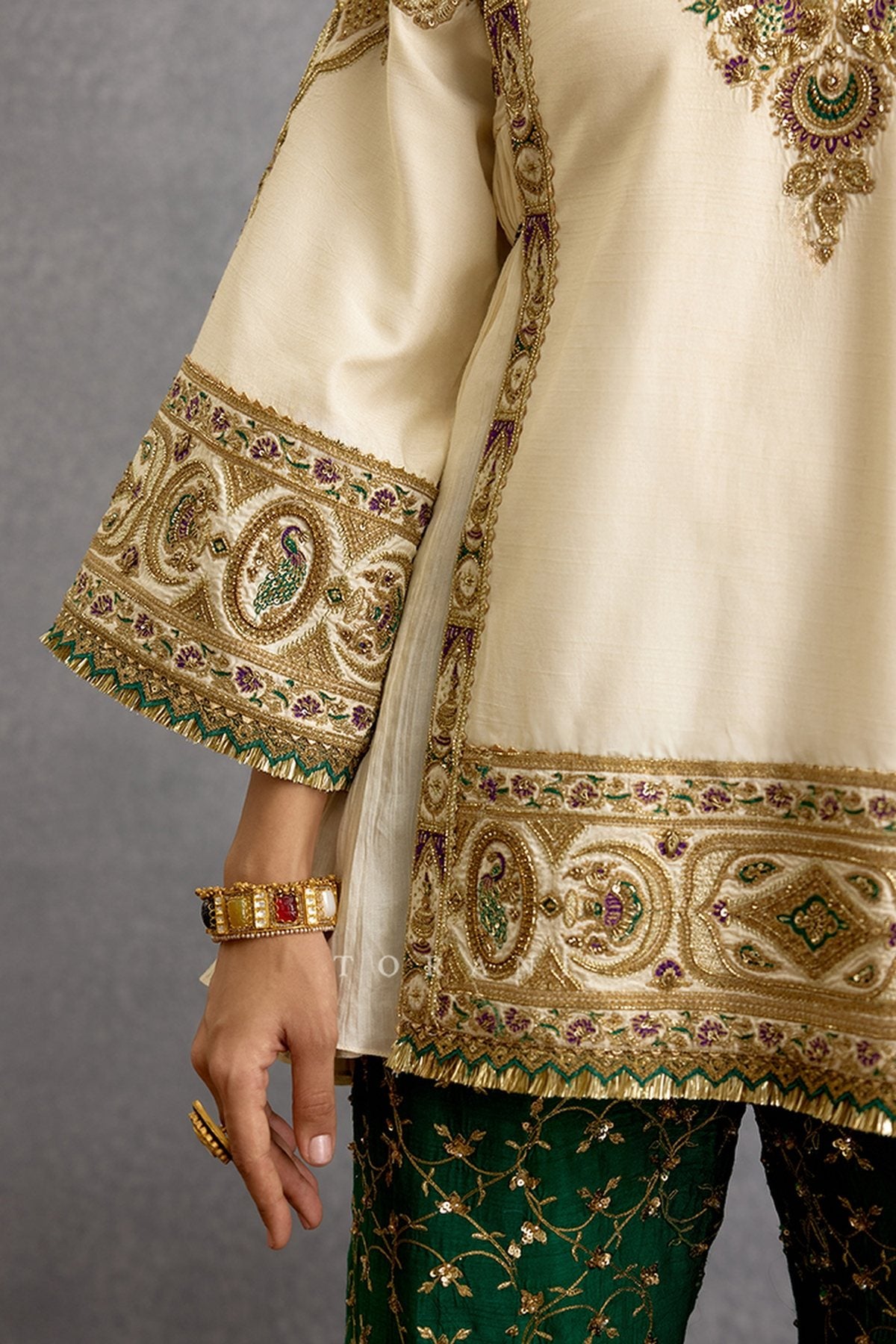 Rangini Sabeena Sharara Set