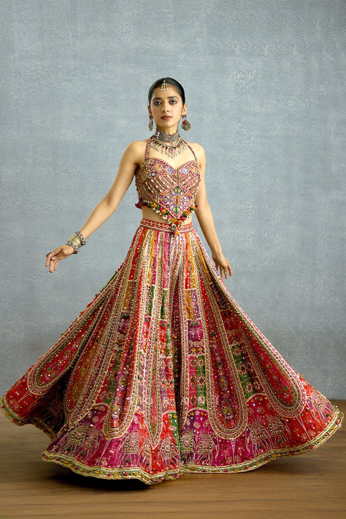 Rangraaga Patola Sharara Set