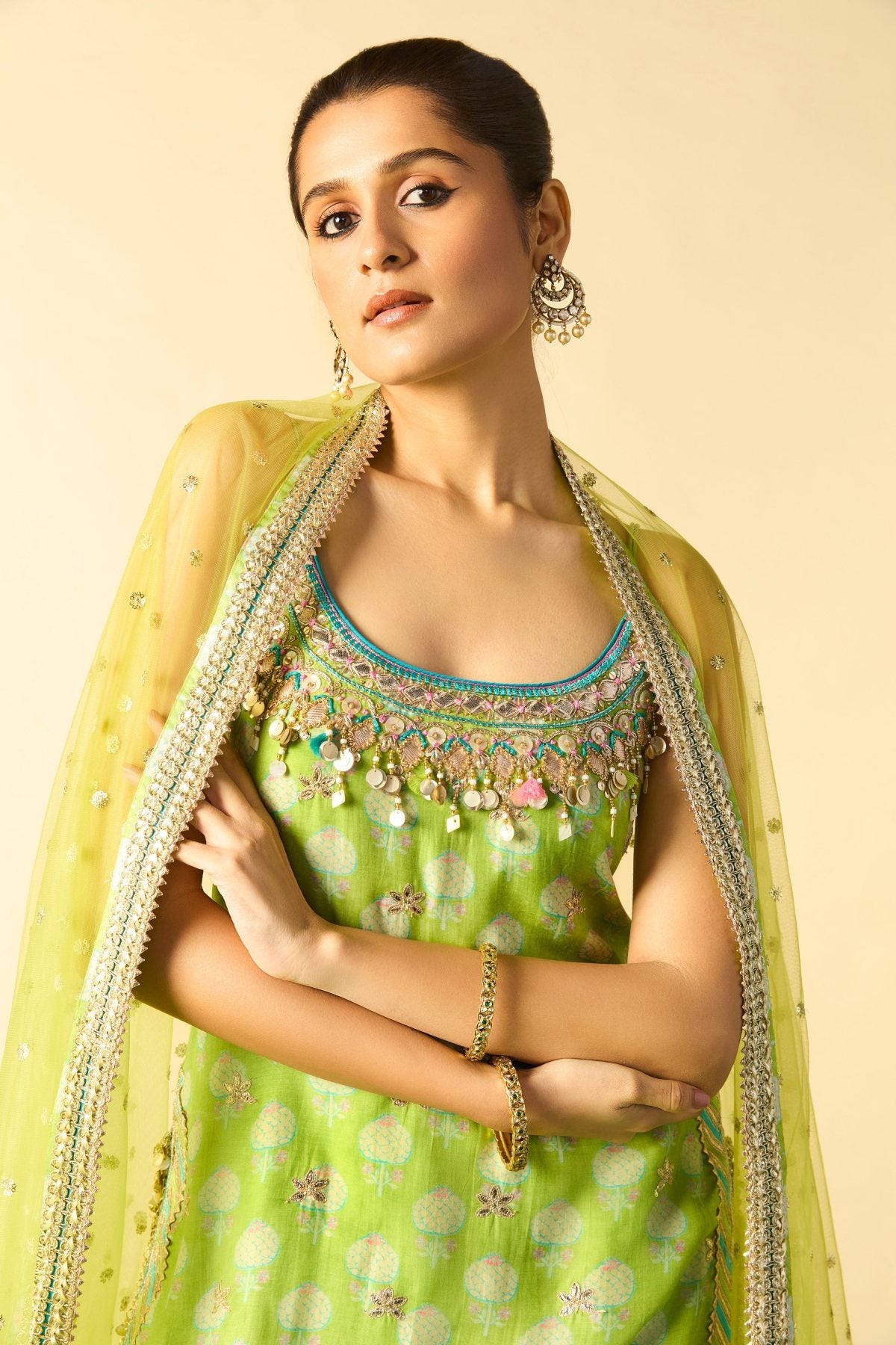 Ravina Strappy Sharara Set