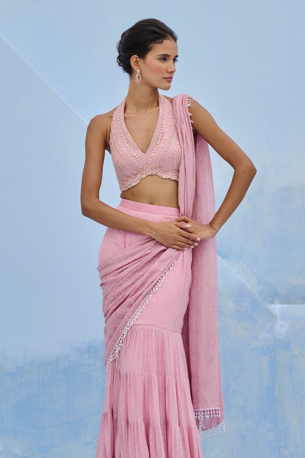RAZIA PRE-DRAPE SAREE