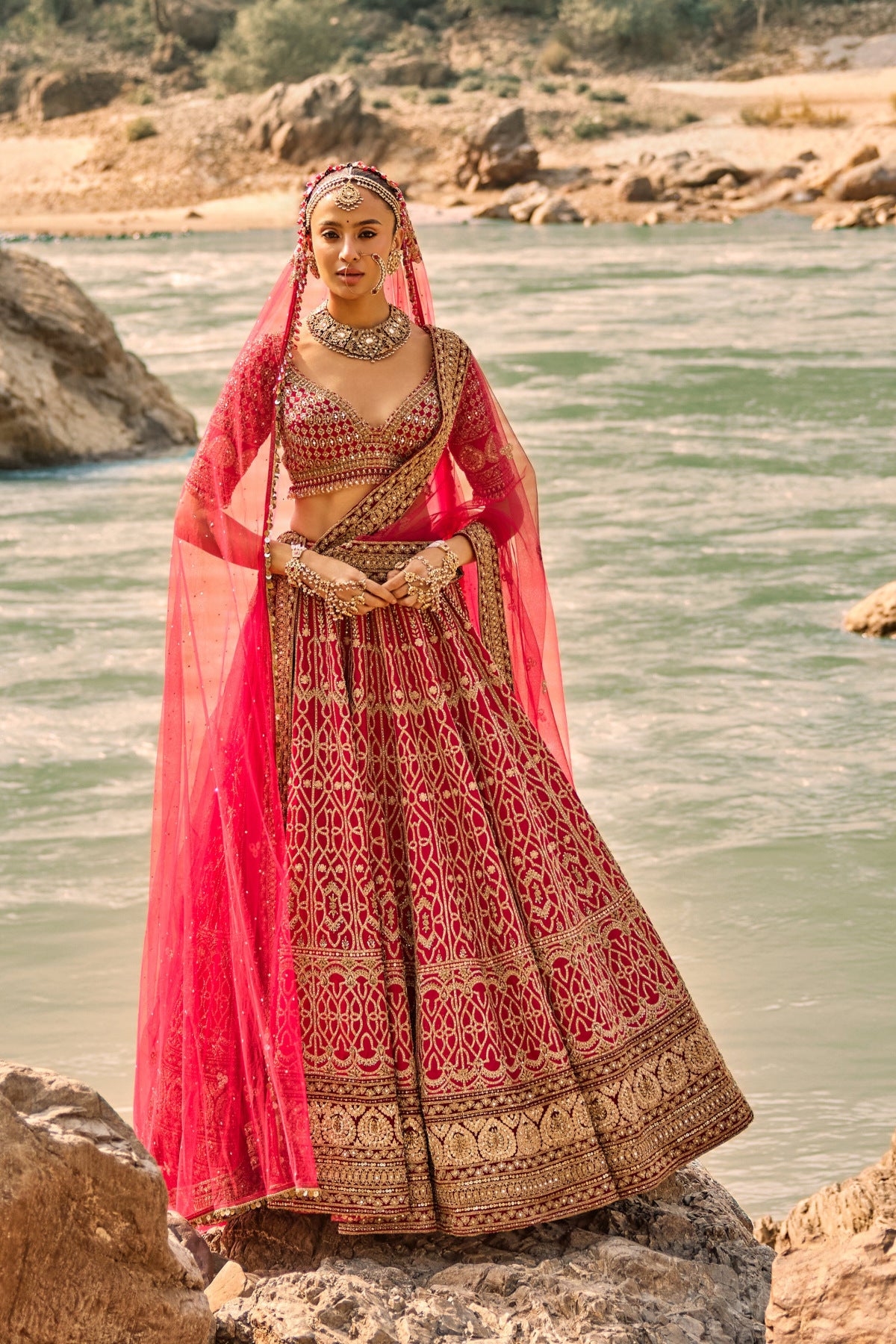 Regalia Jaali Lehenga
