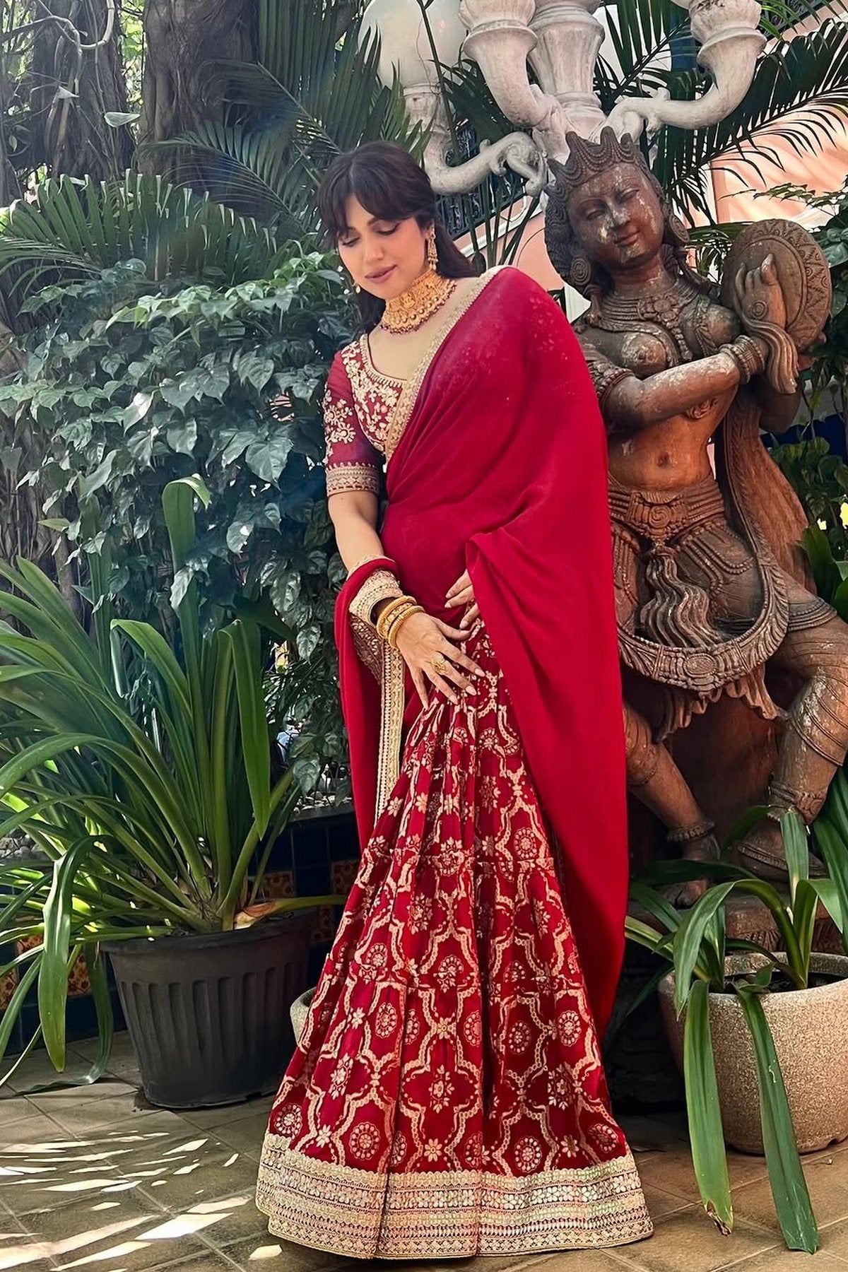 Ruqqayah Saree Set- Bhumi Pednekar