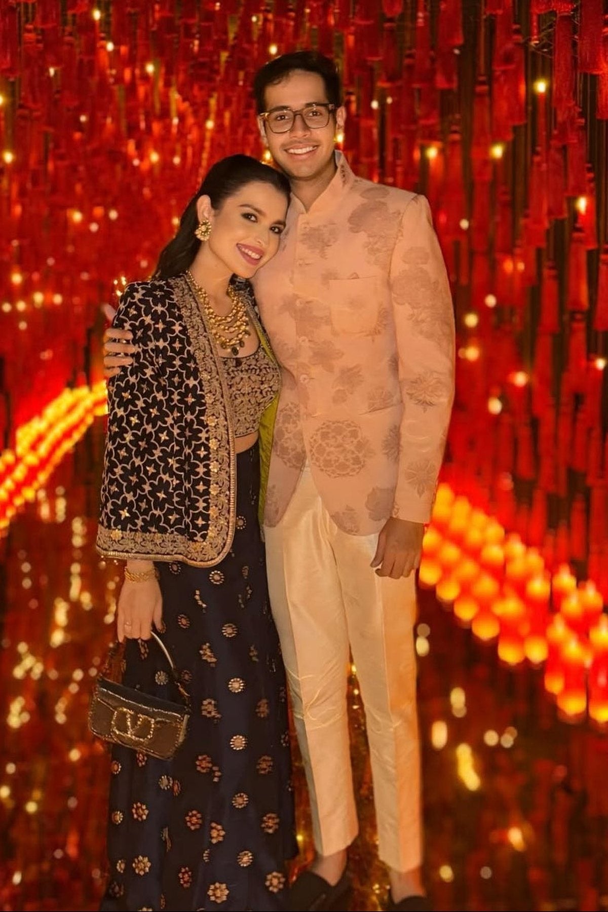 Saachi Bhasin in Shaina Pant Set