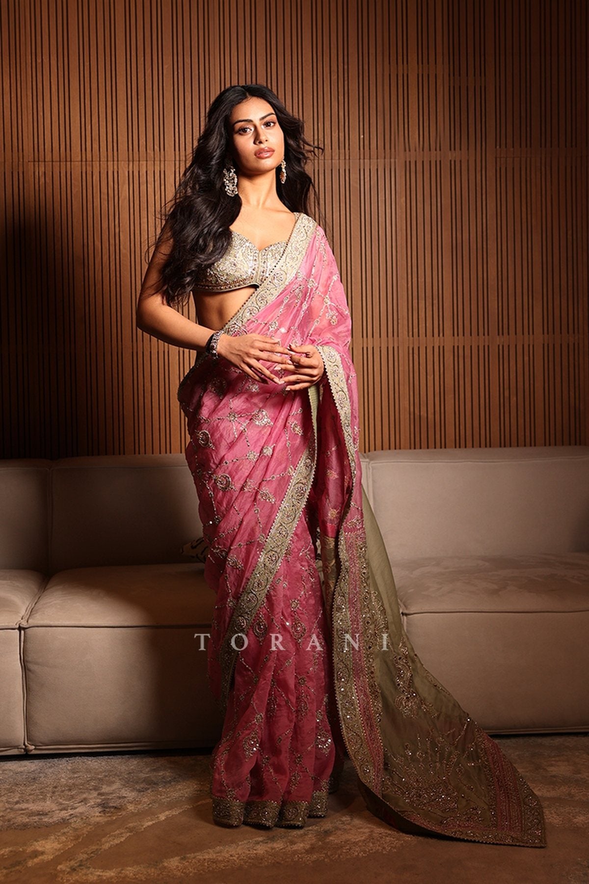 Sheesh Gul Malikaana Saree