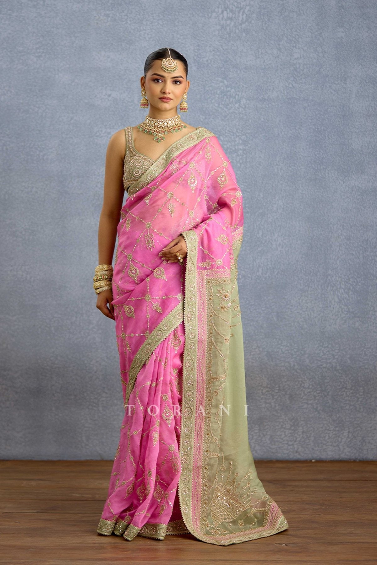 Sheesh Gul Malikaana Saree