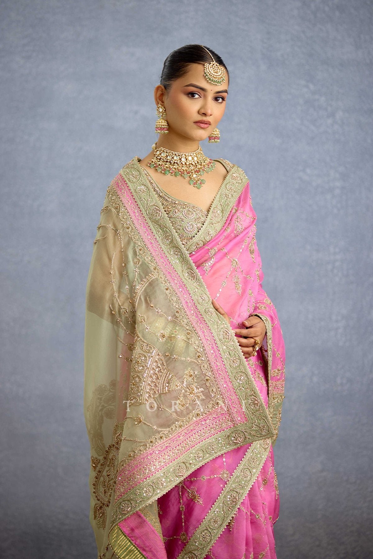 Sheesh Gul Malikaana Saree