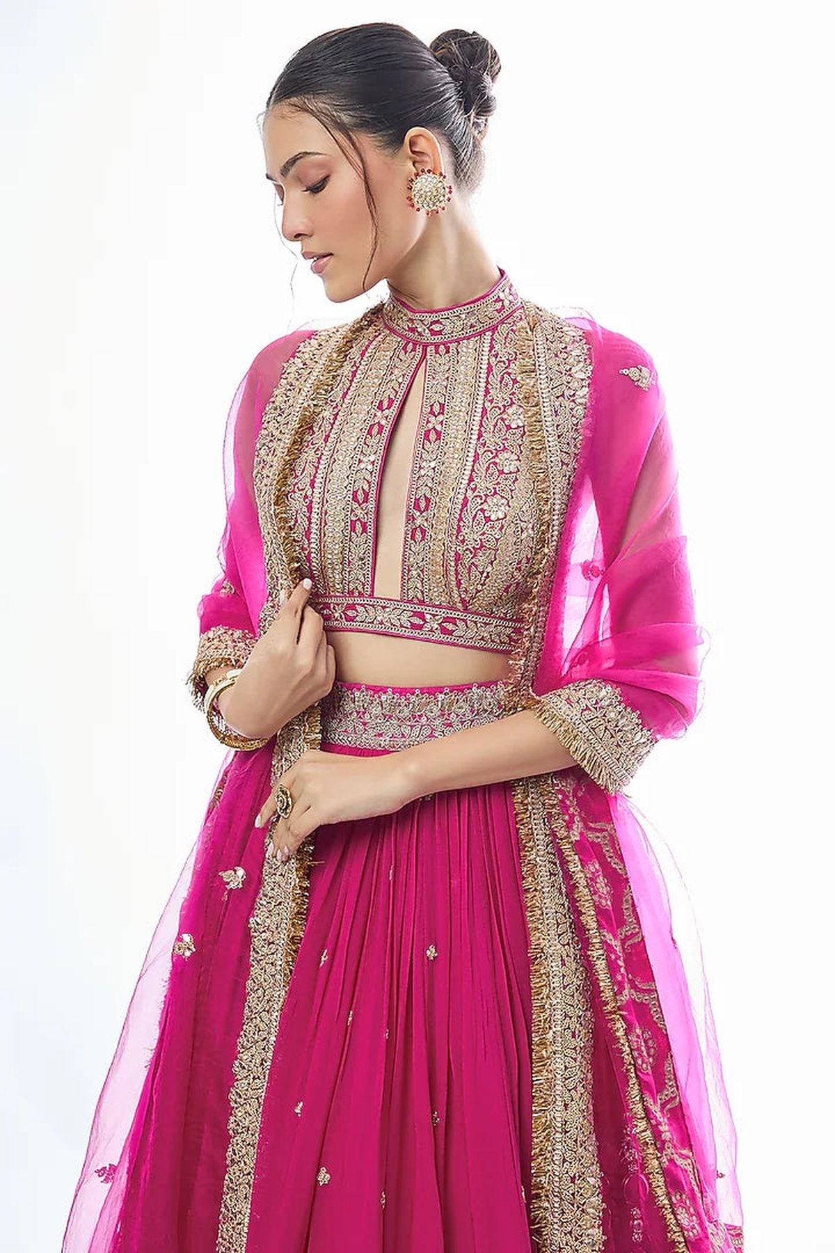Sidra Lehenga Set