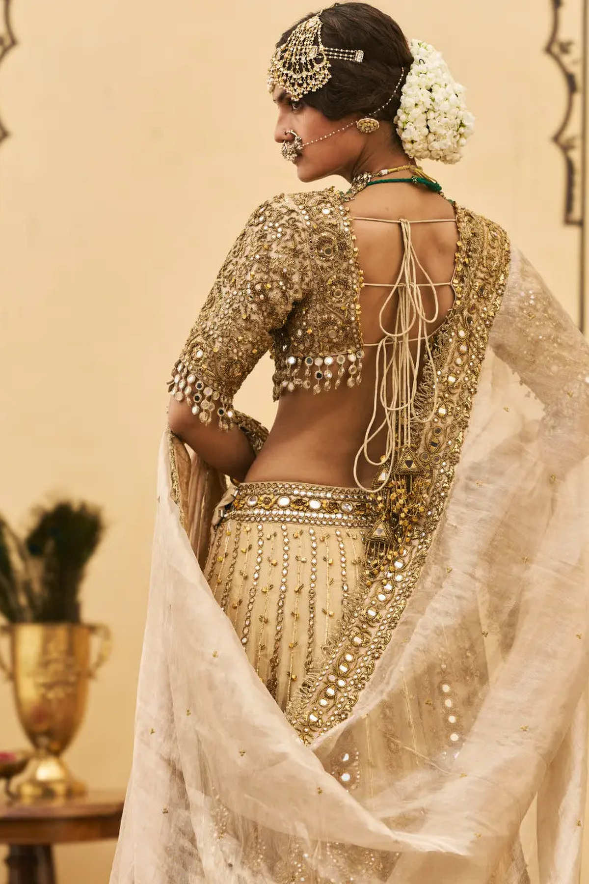 Sunehra Tissue Lehenga Set