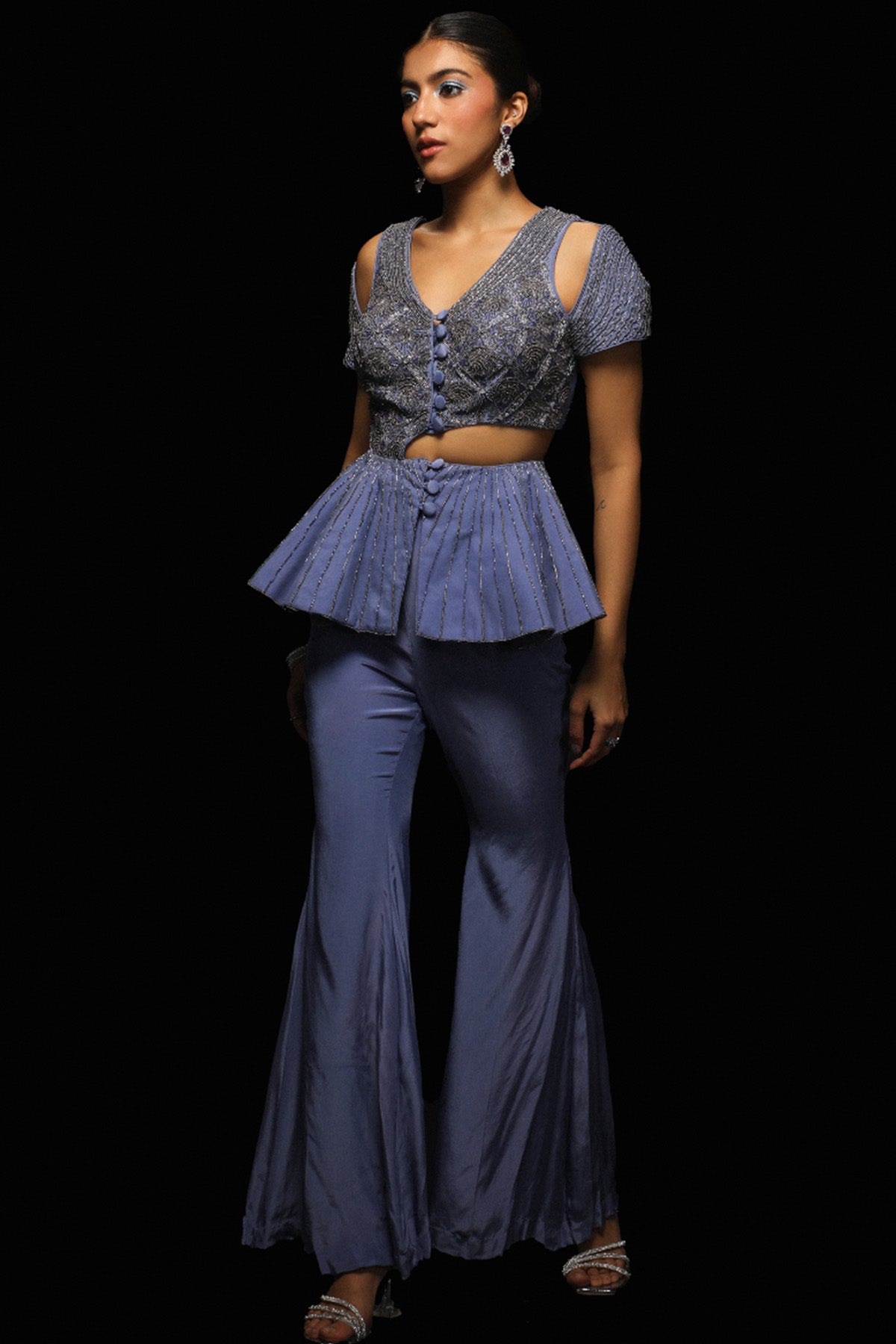 Supernal Peplum Set