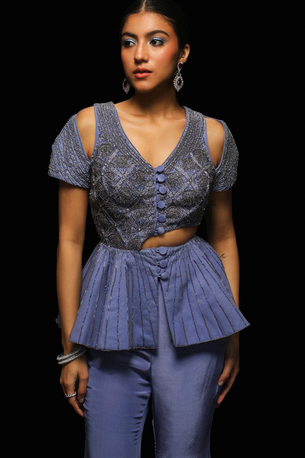Supernal Peplum Set