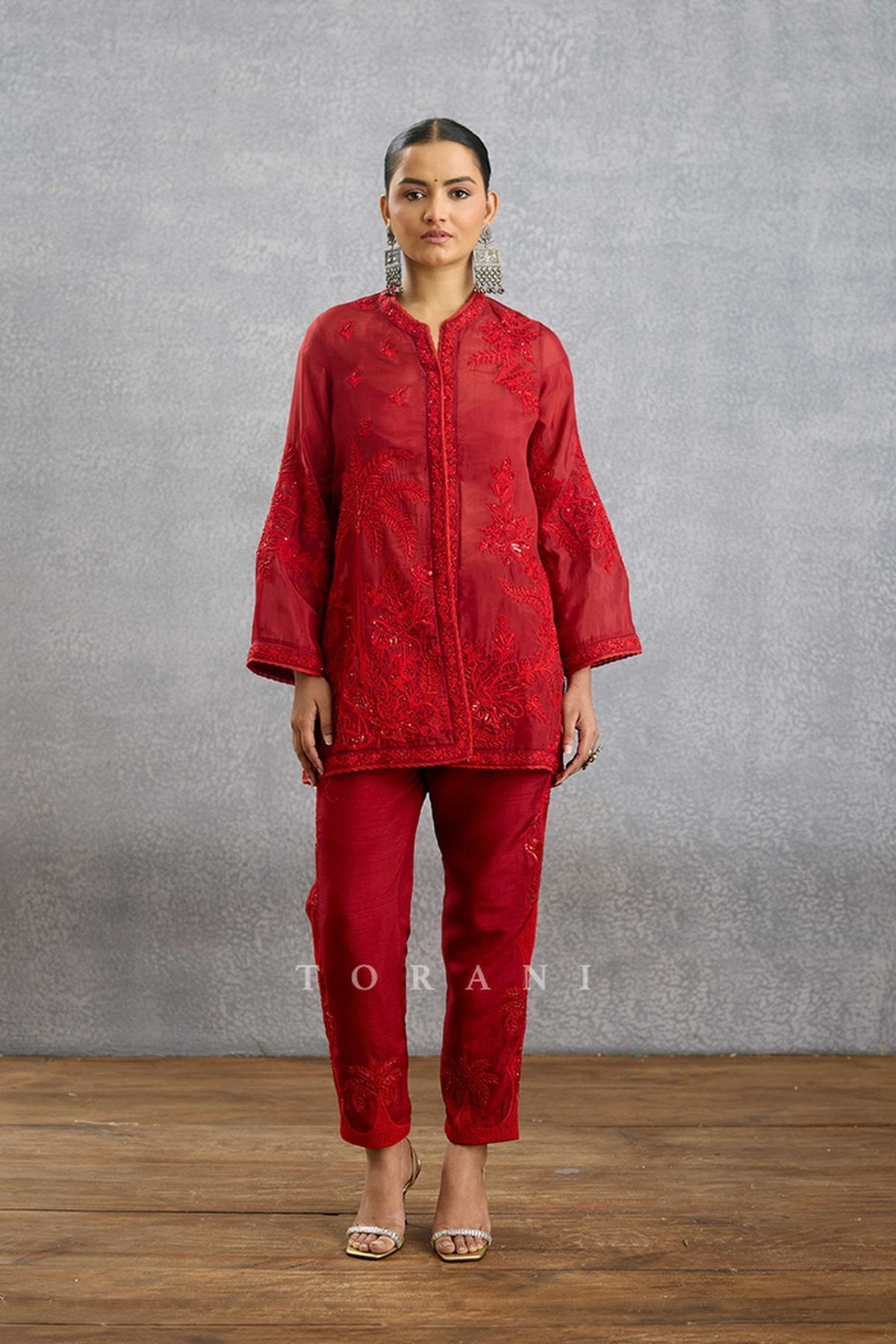Surkh Aabia Co-ord Set