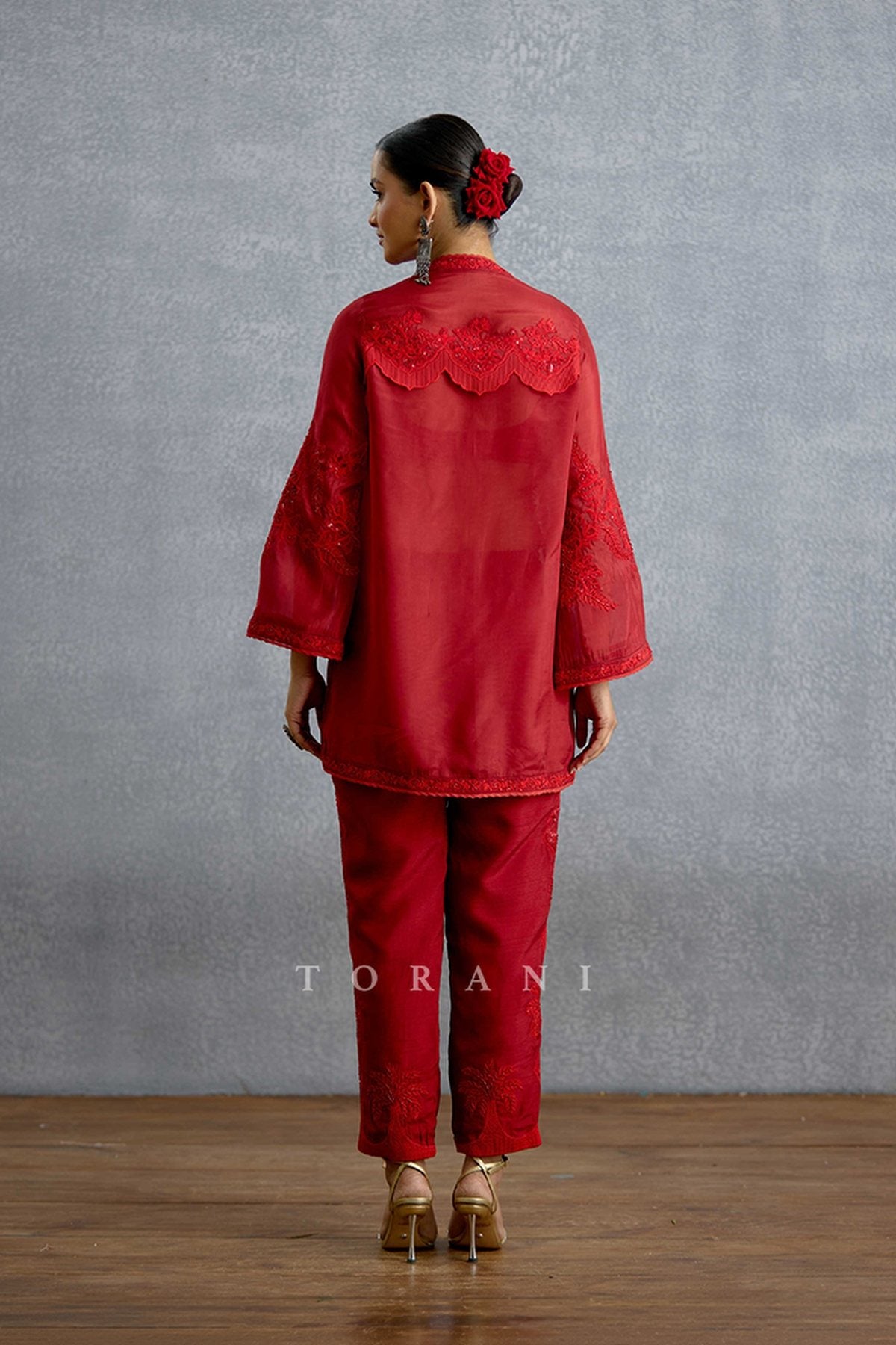 Surkh Aabia Co-ord Set