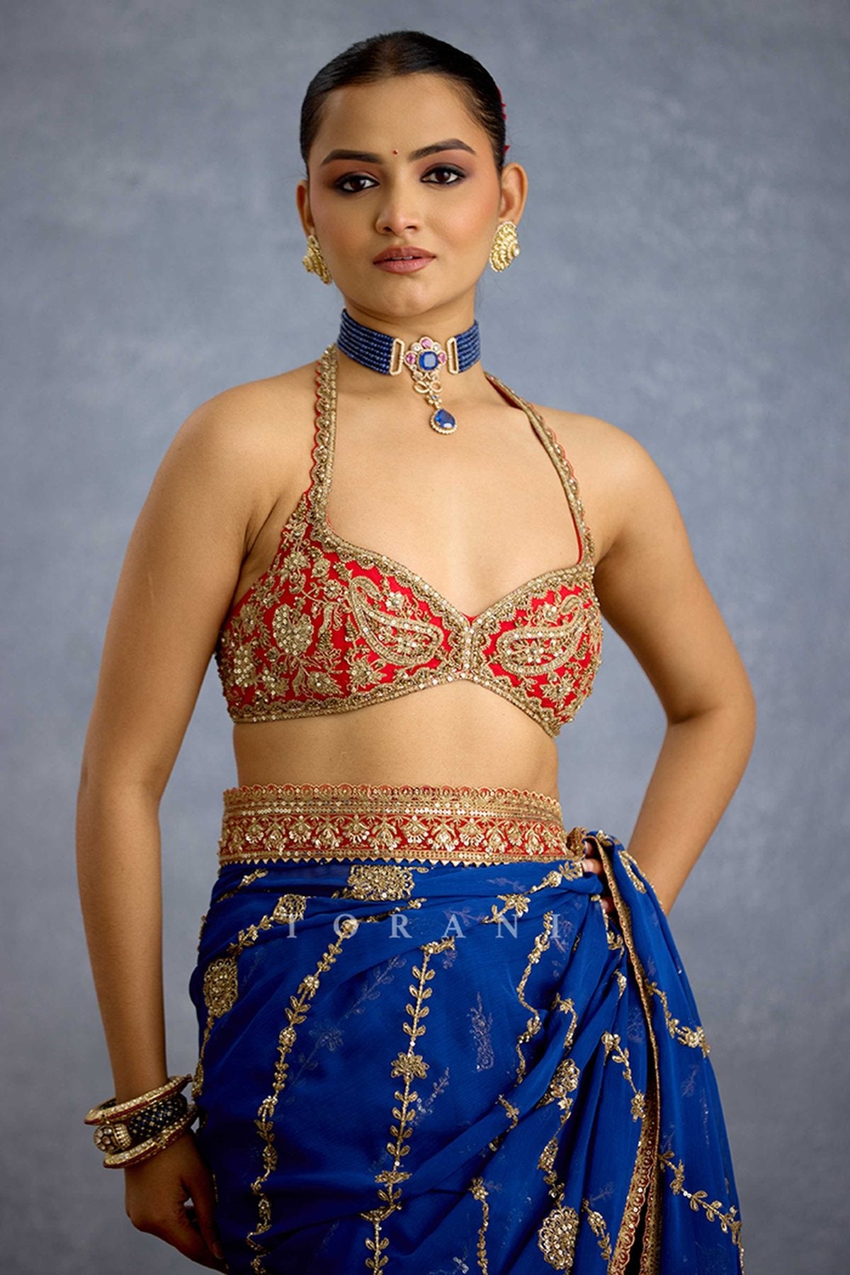 Surkh Noorani Blouse