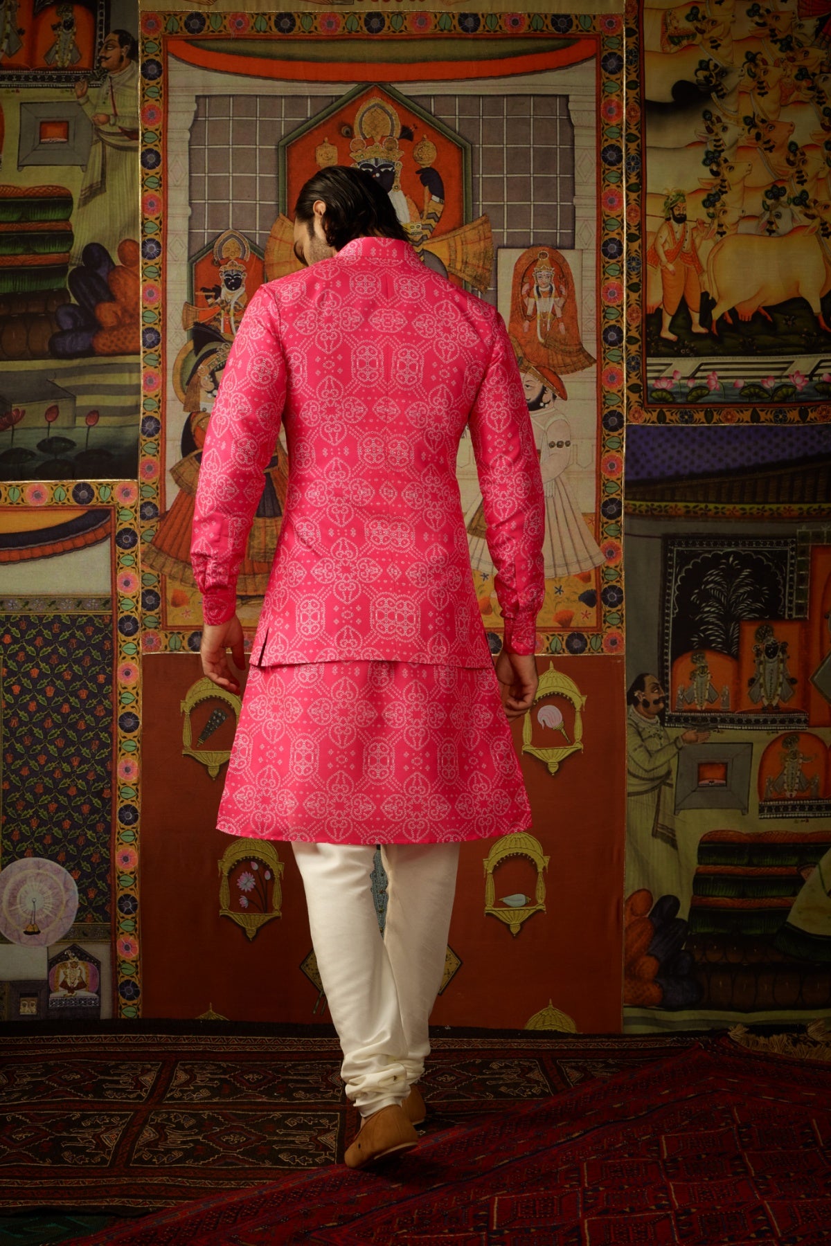 Taqreeb Kurta & Churridar Set with Bandhi