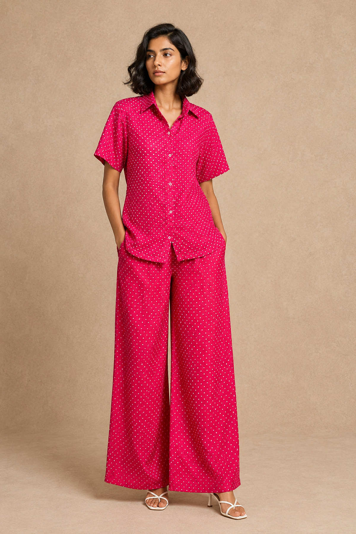 Crush Bandhani Pants