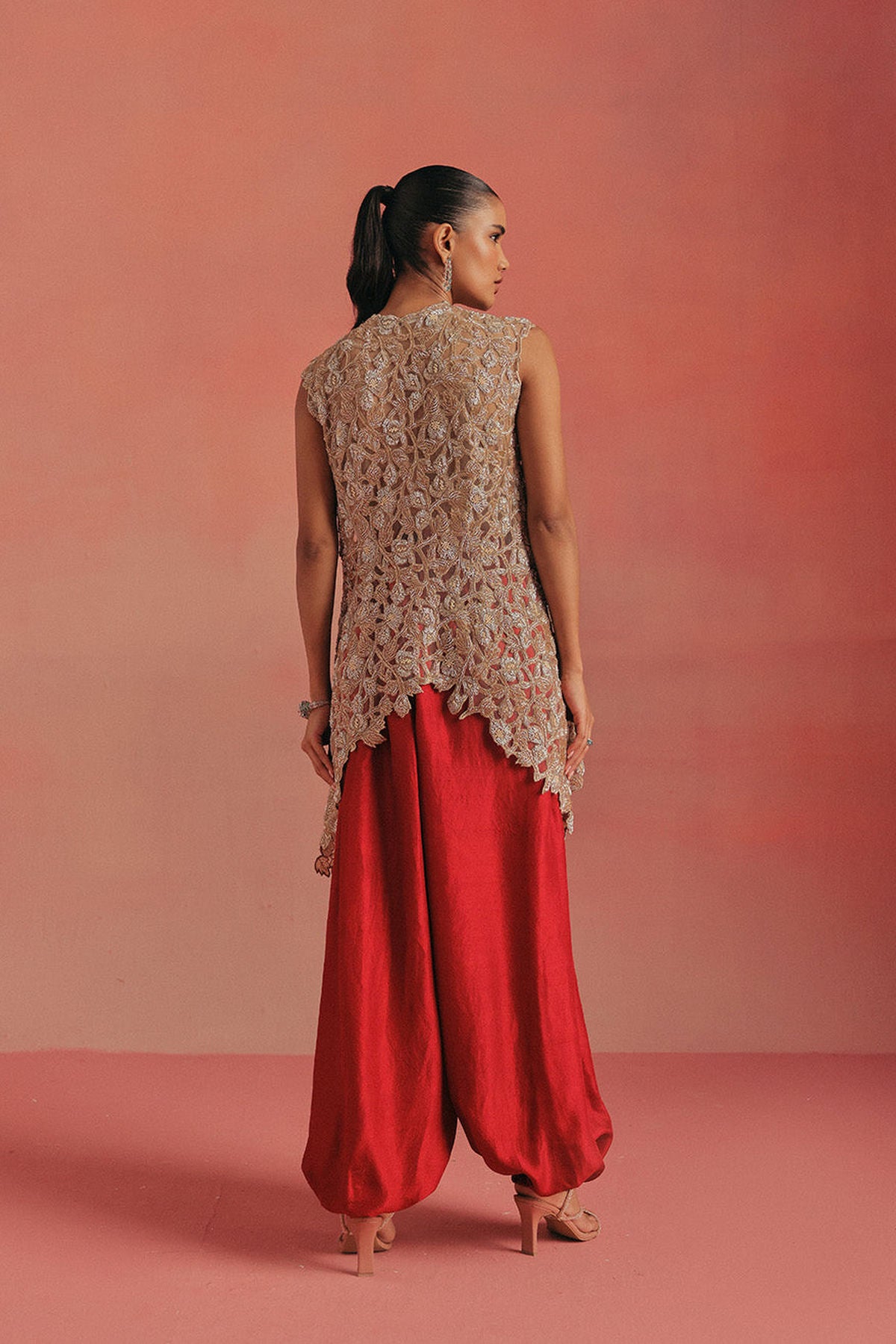 Long Asym Gilet