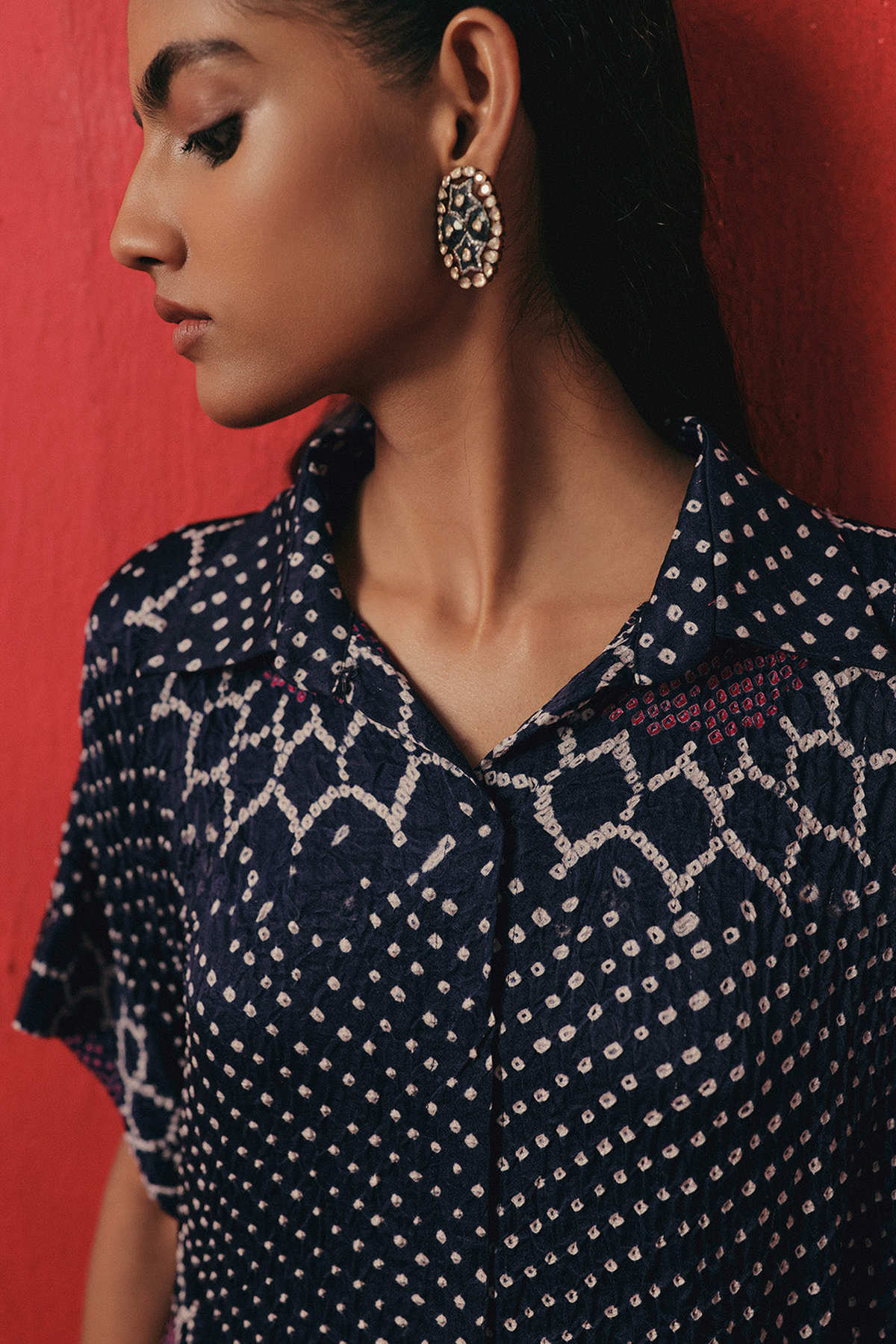 Oversize Collar Shirt