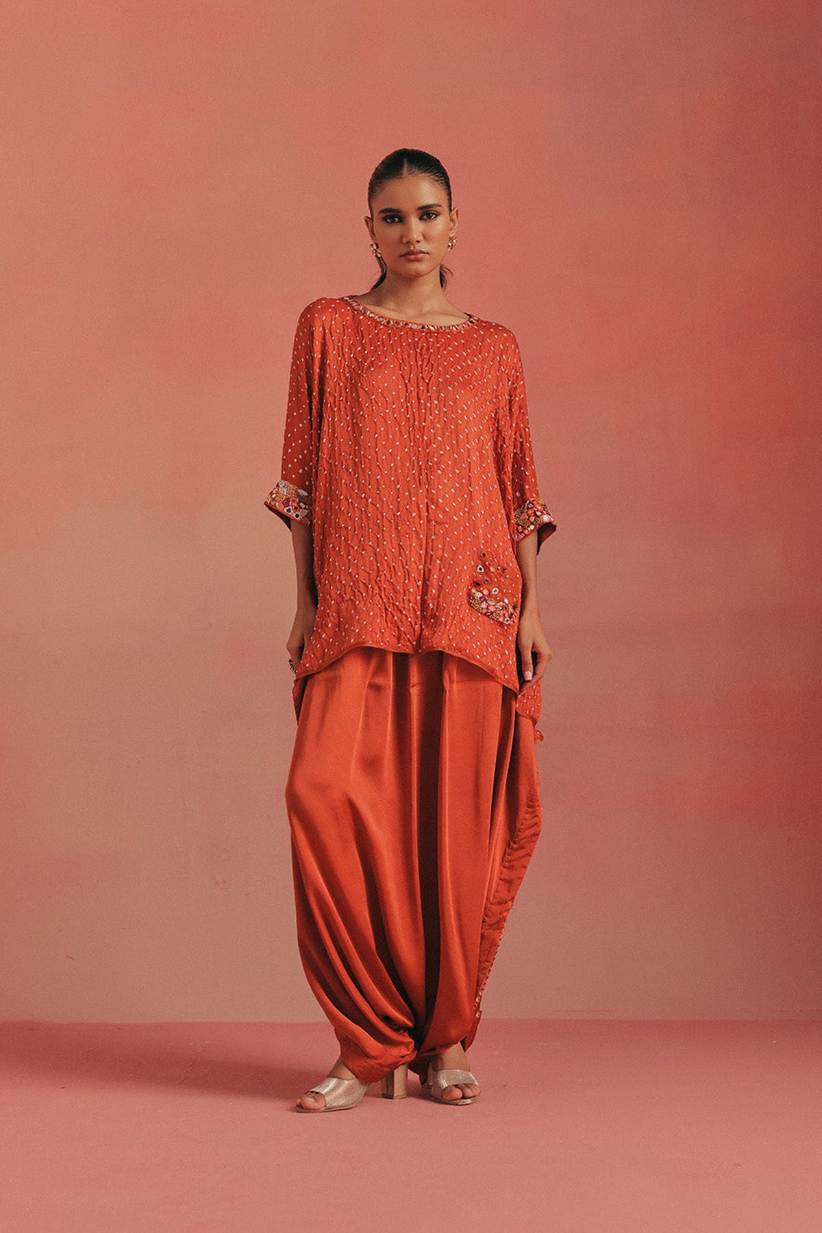 Draw String Dhoti Pants