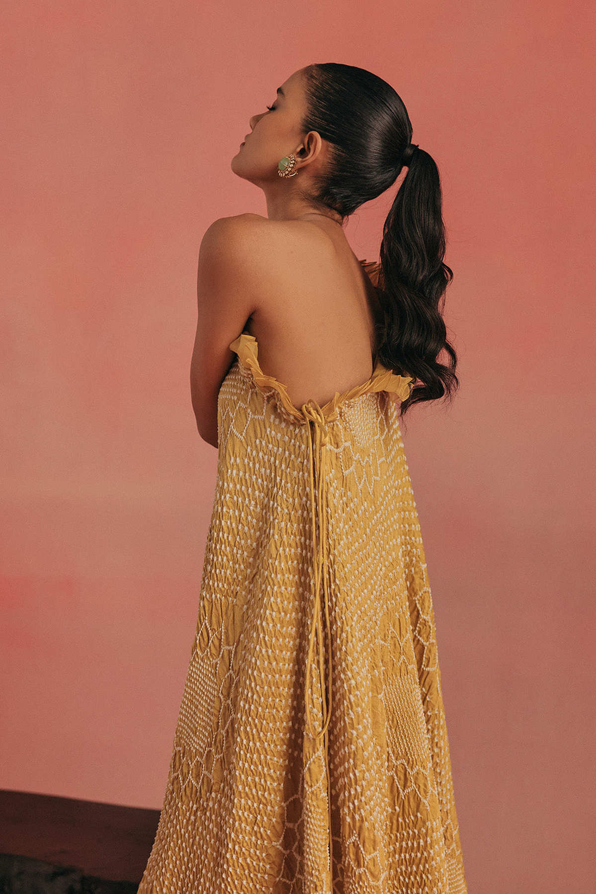 One Shoulder Ruffle Top Dress
