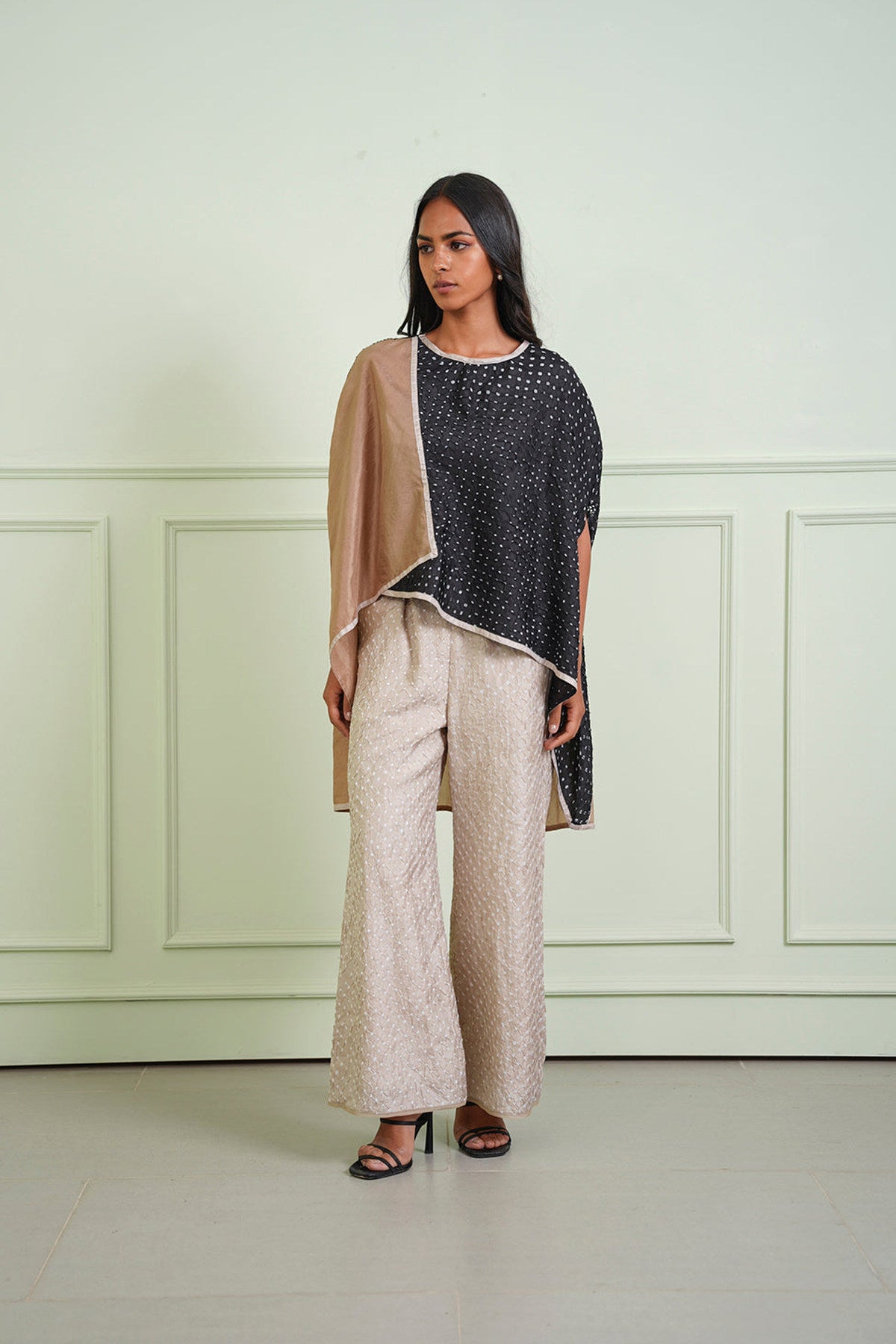 Crushed Bandhani Pants