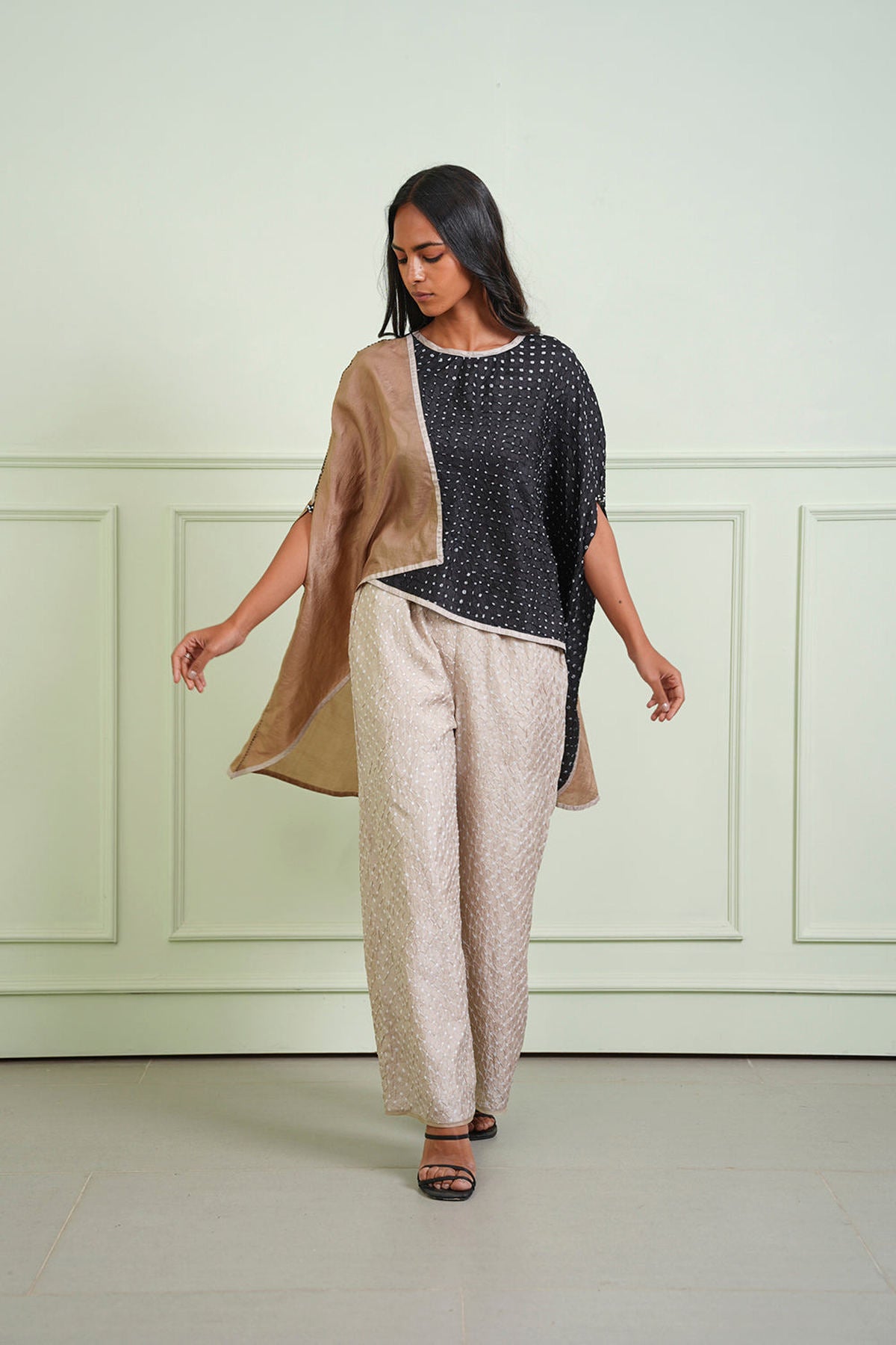 Crushed Bandhani Pants