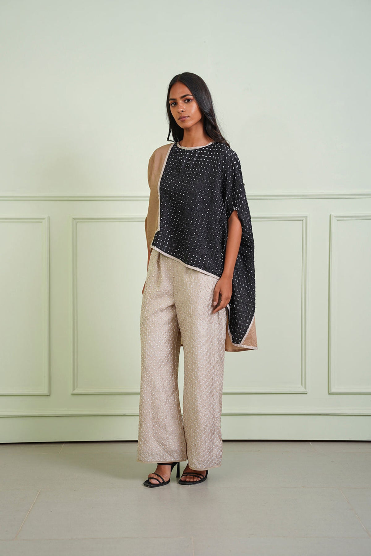 Crushed Bandhani Pants
