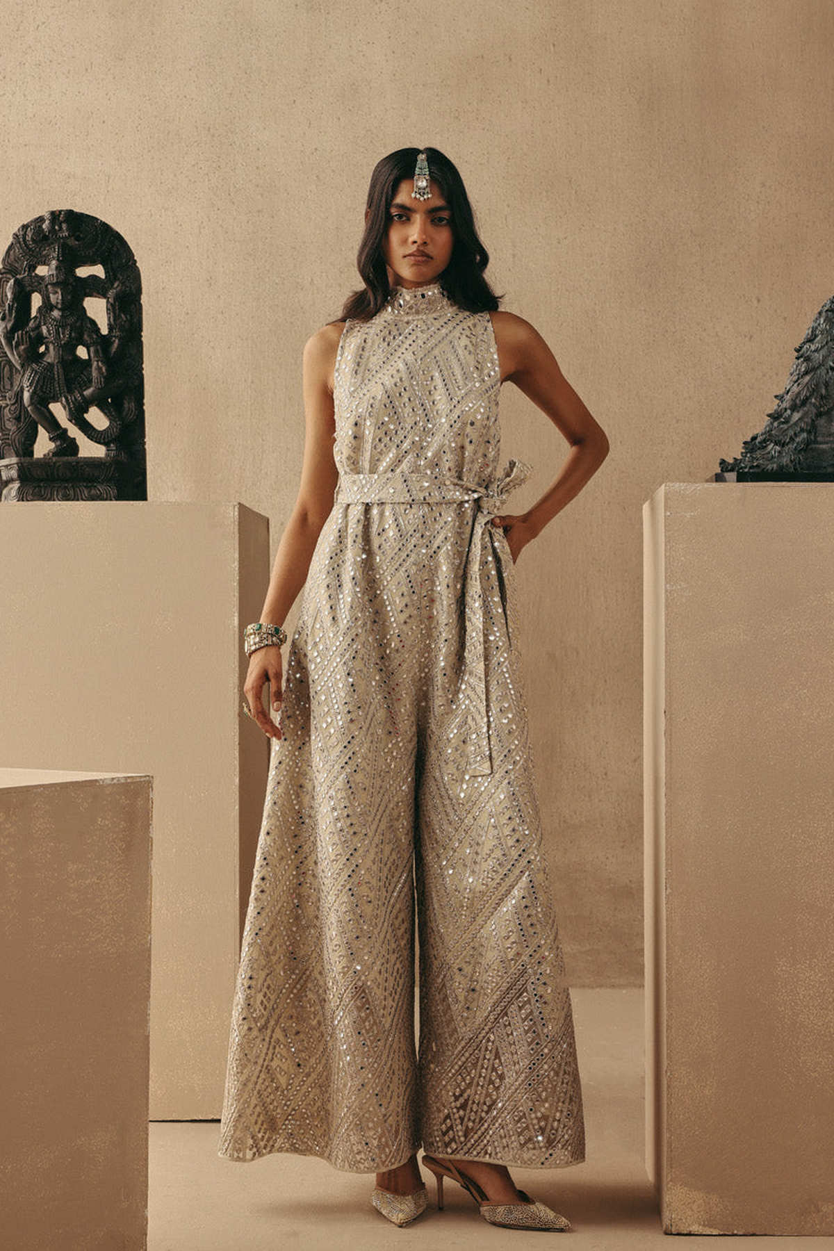 Mirrorwork Jumpsuit
