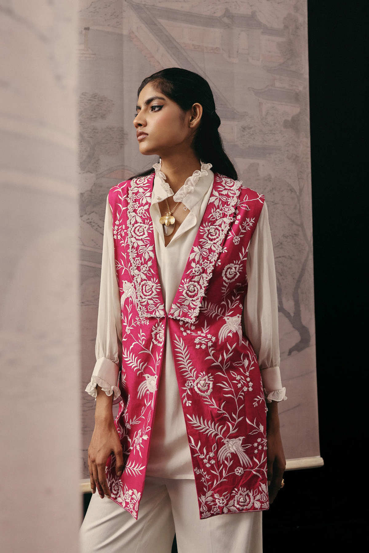 Parsi Gaara Long Gilet