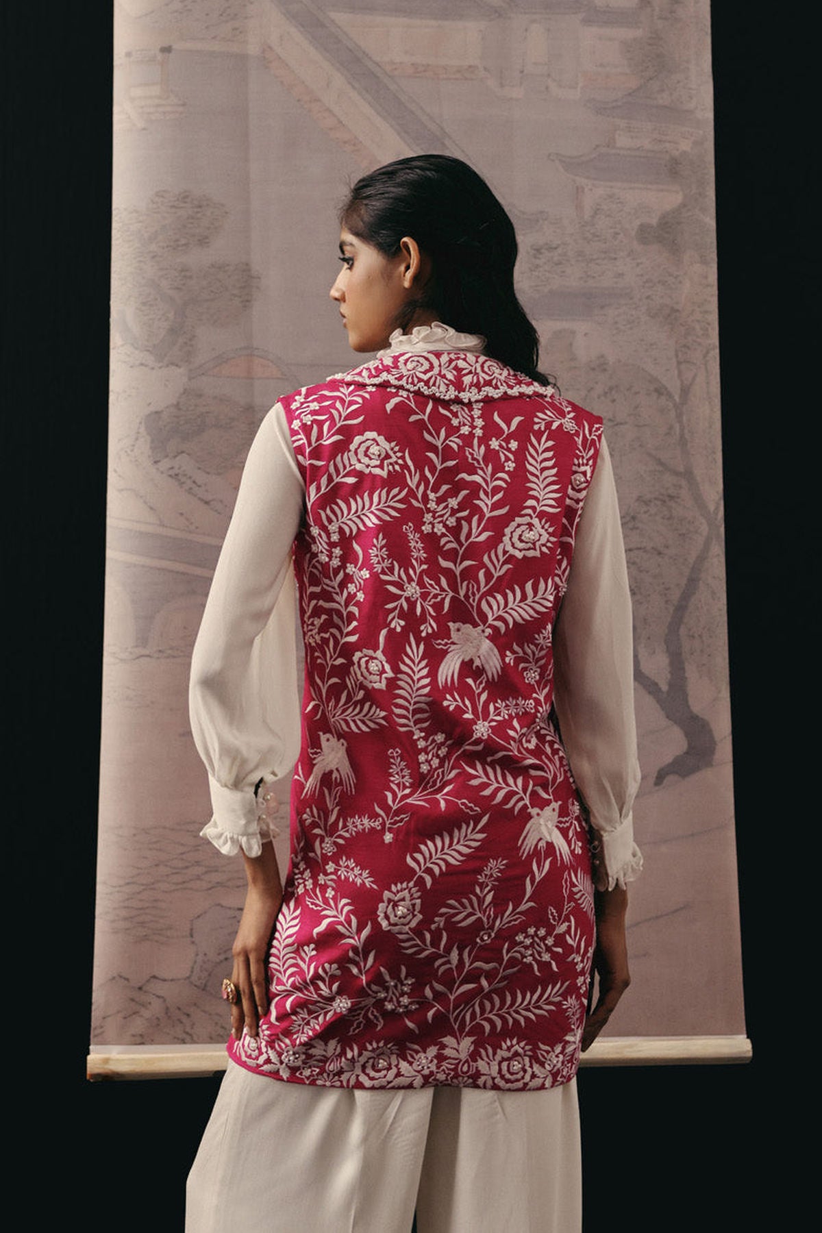 Dress Shirt With Ruffles