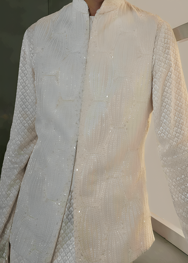 Kurta Pant Jacket Set