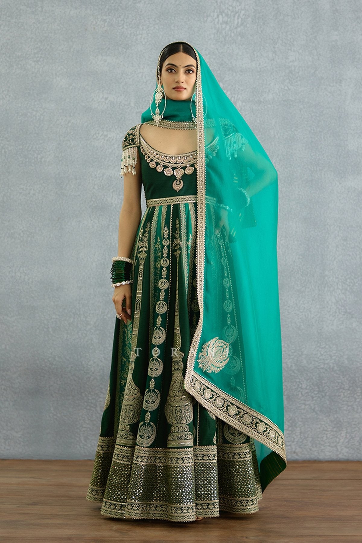 Yashm Azeeza Anarkali Set