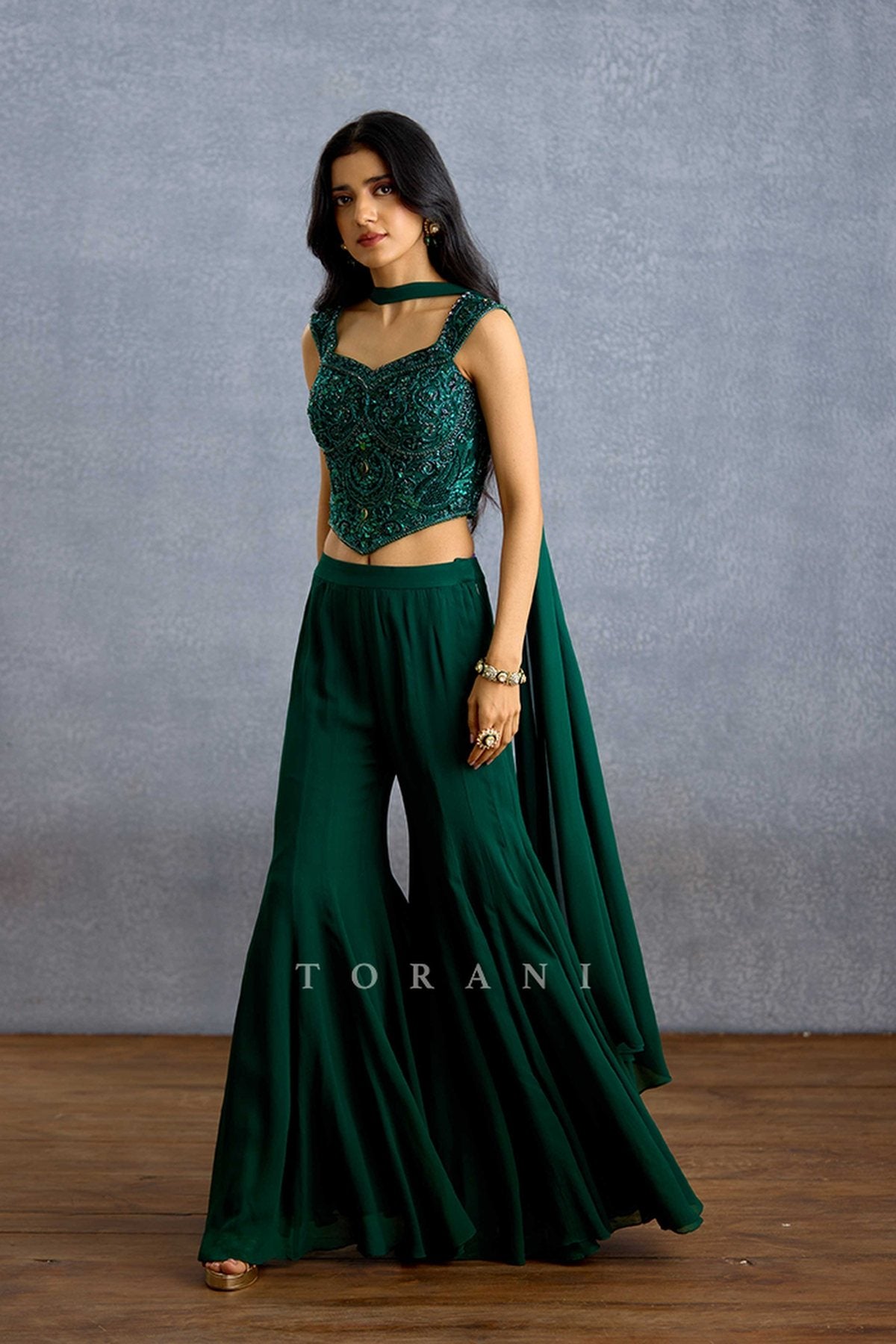 Zamrud Shaam Corset Set