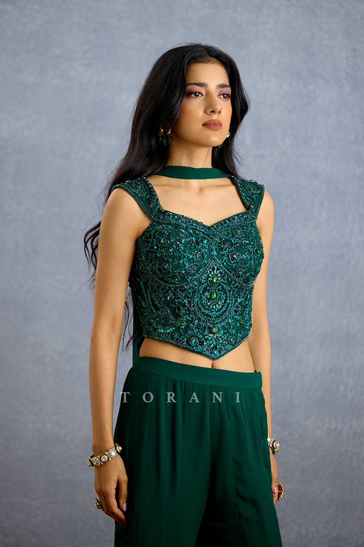 Zamrud Shaam Corset Set