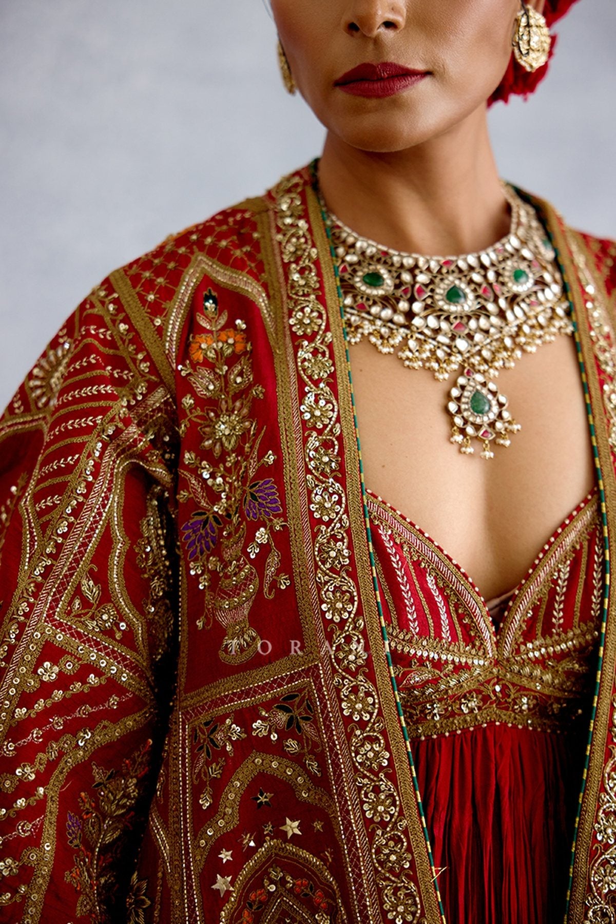 Zehra Faheema Jacket Set