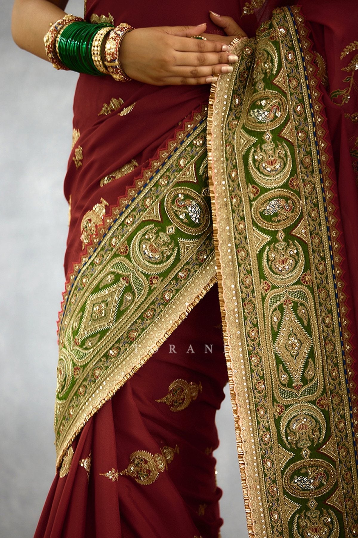 Zehra Neelat Aneeqa Saree Set