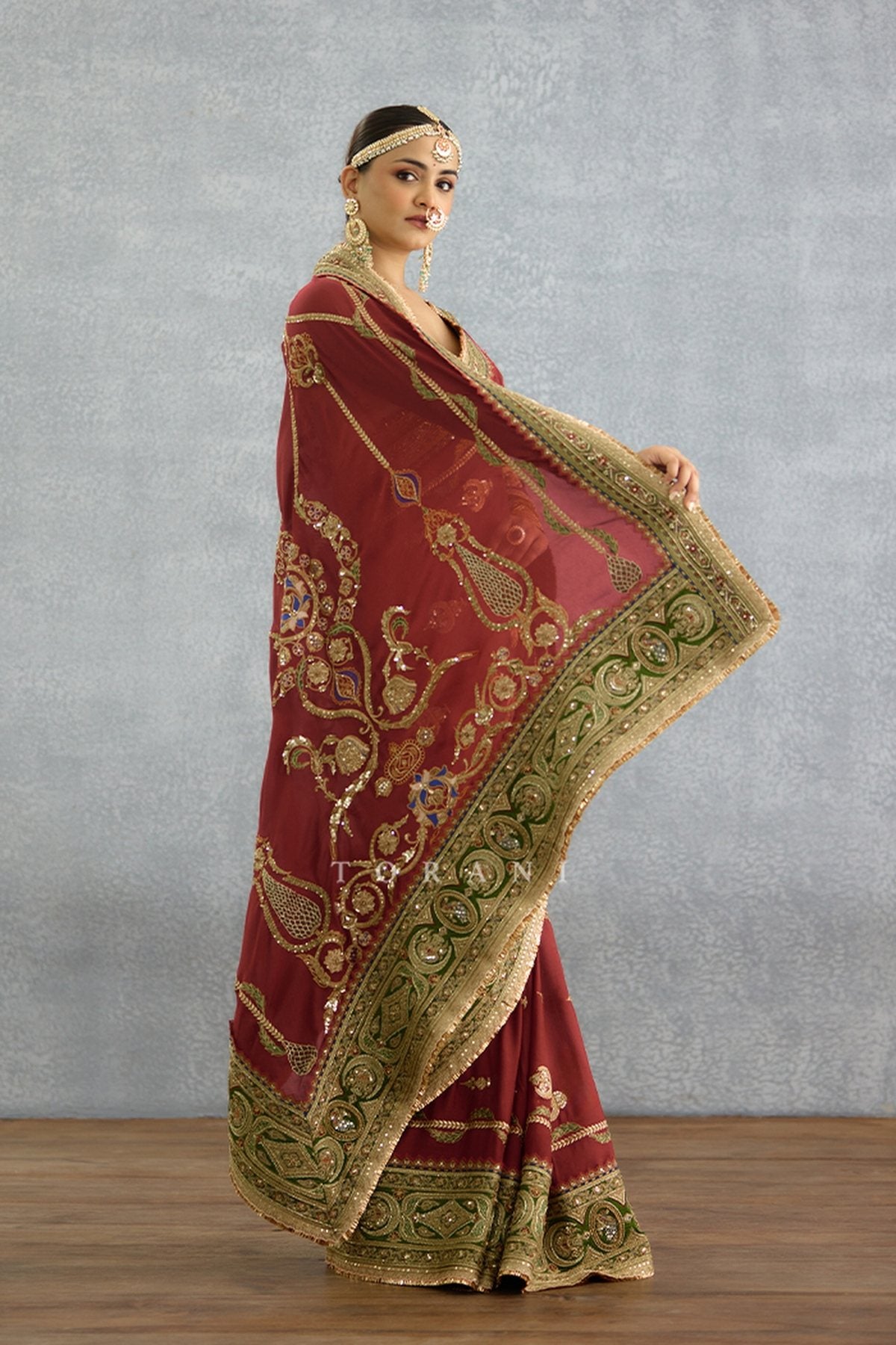 Zehra Neelat Aneeqa Saree Set