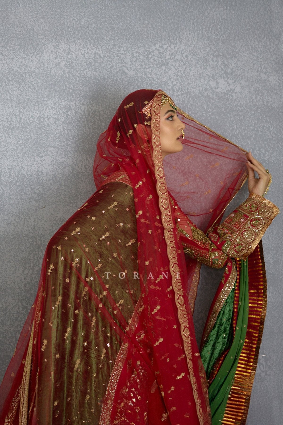 Zehra Zarqash Sidra Lehenga Set