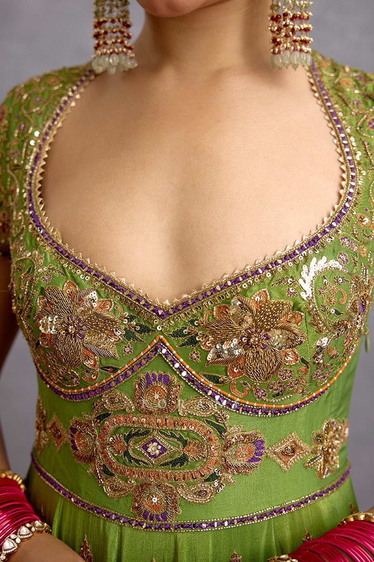 Zunairah Naureen Anarkali Set
