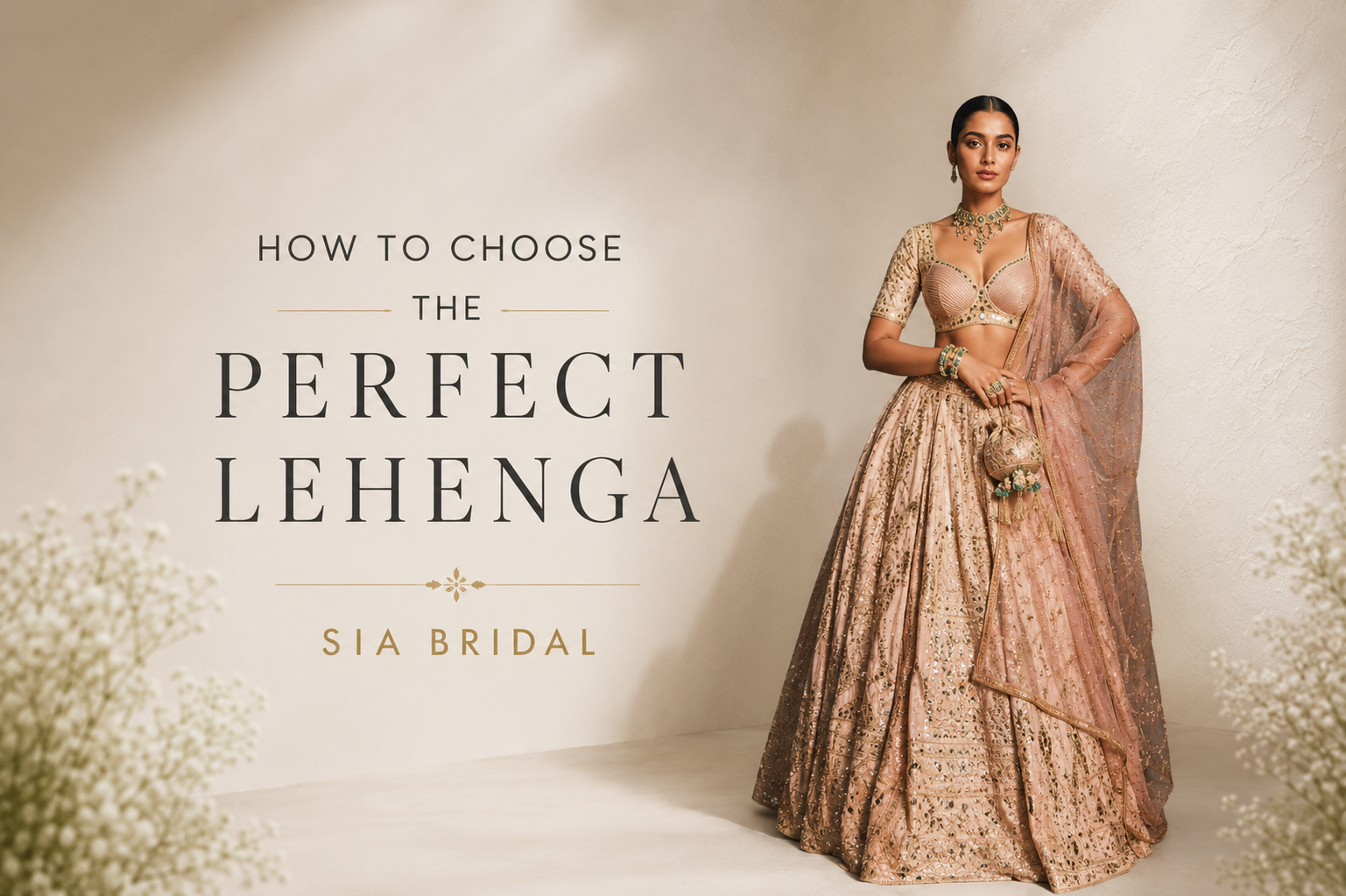 how to choose the perfect lehenga