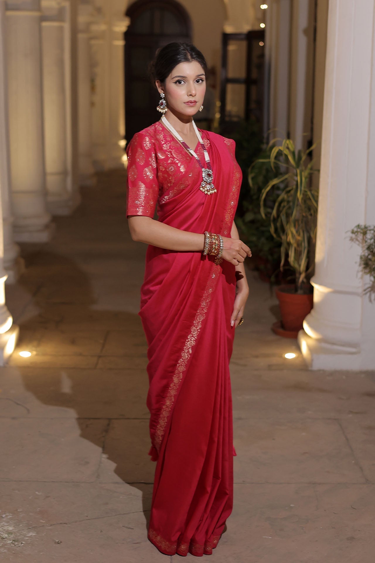 THE GULAABI YASIN SAREE
