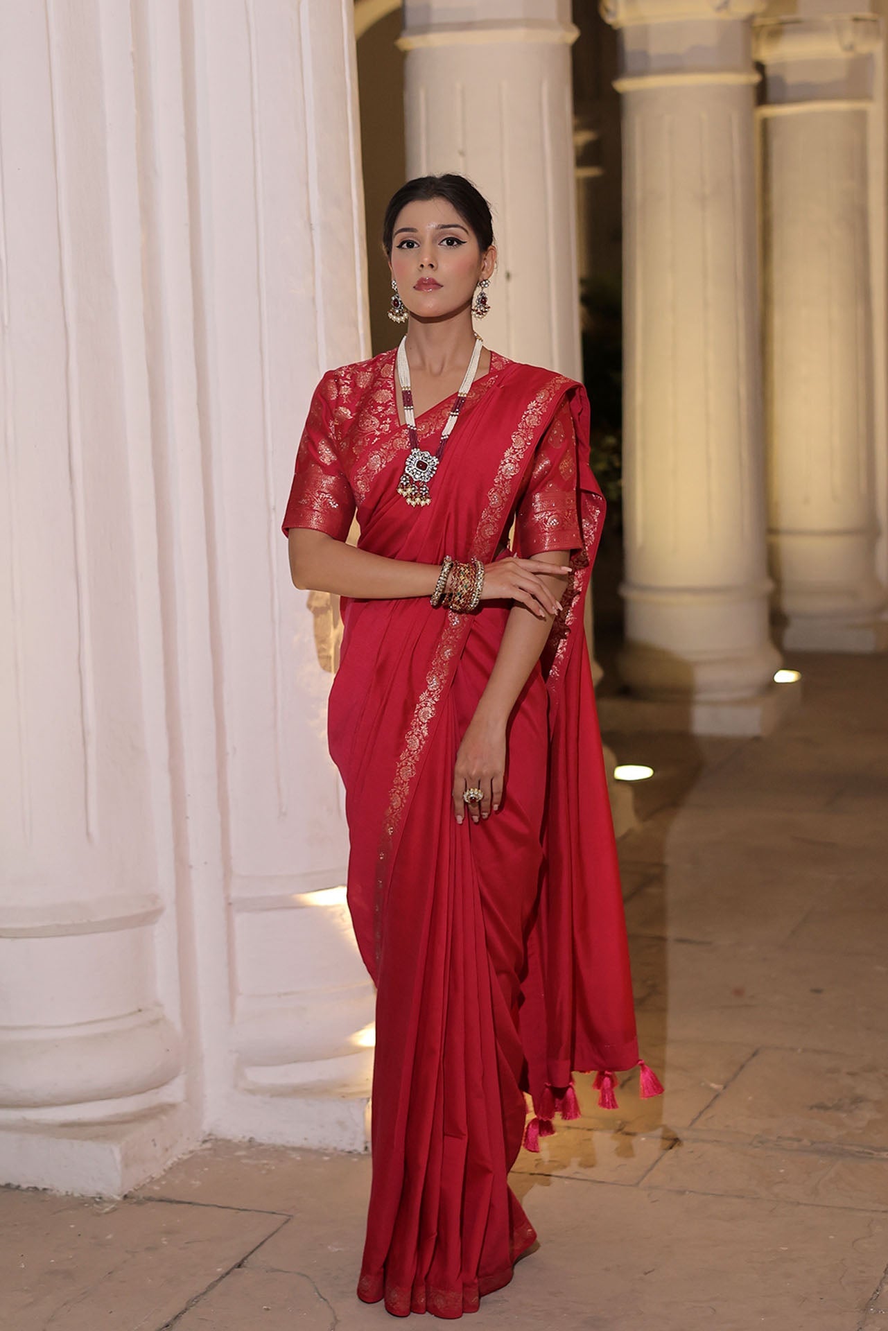 THE GULAABI YASIN SAREE