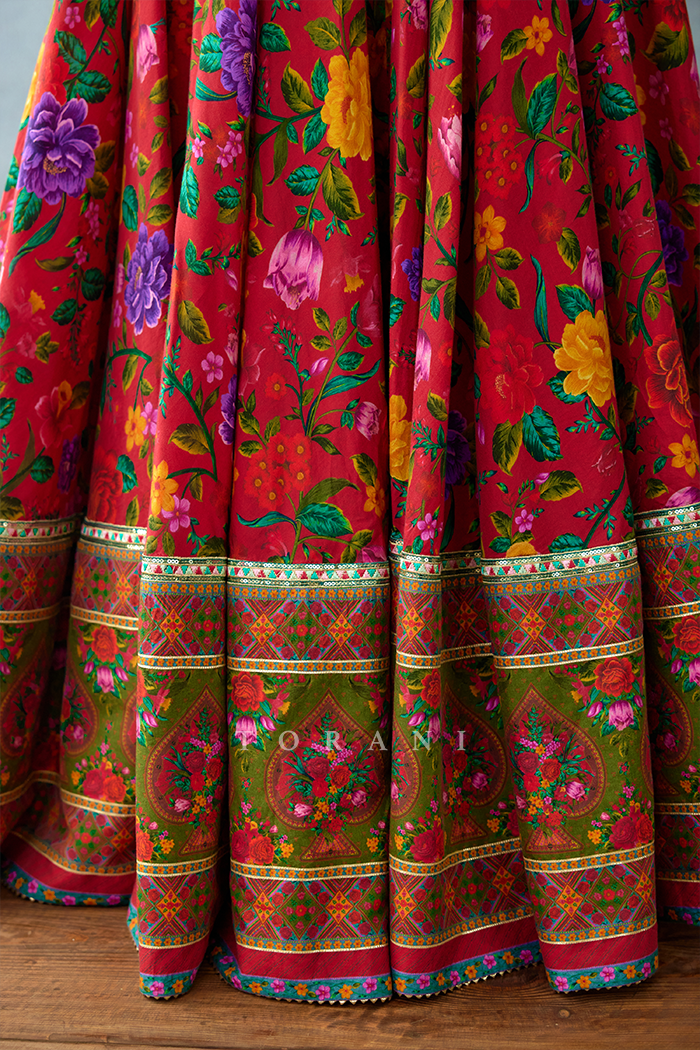 Dil Surkh Nimat Anarkali Set